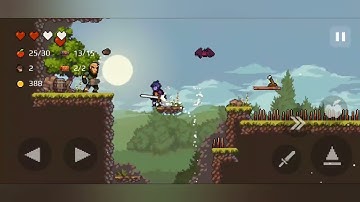 Apple Knight Action Platformer - level 1-7