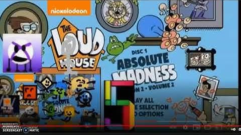 Everything Has Fallen Into The Loud House DVD Menu Add Round 12