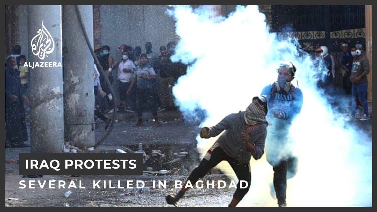'Several protesters killed' in Baghdad clashes