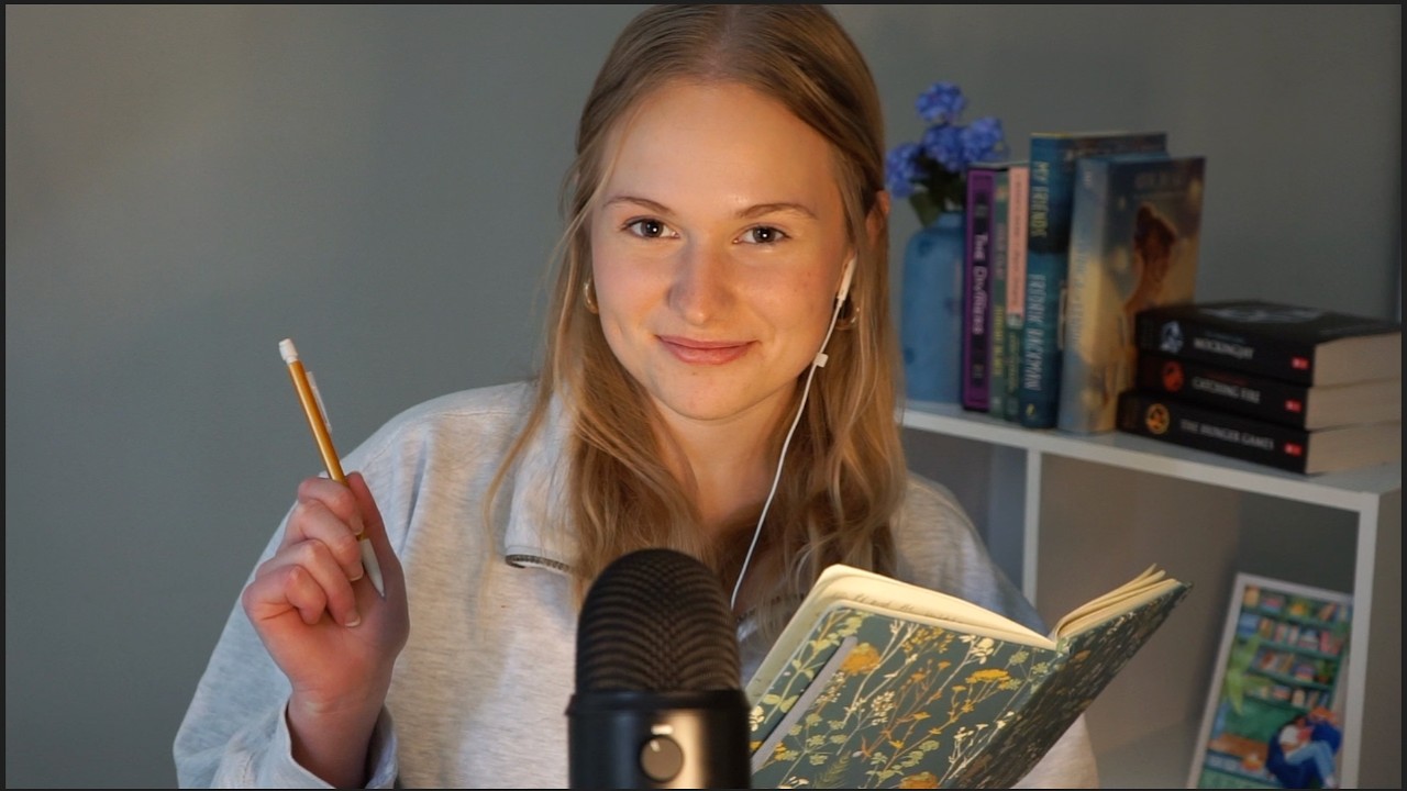ASMR Book Questions! 70 Classic and Contemporary Book Trivia Questions for sleep!