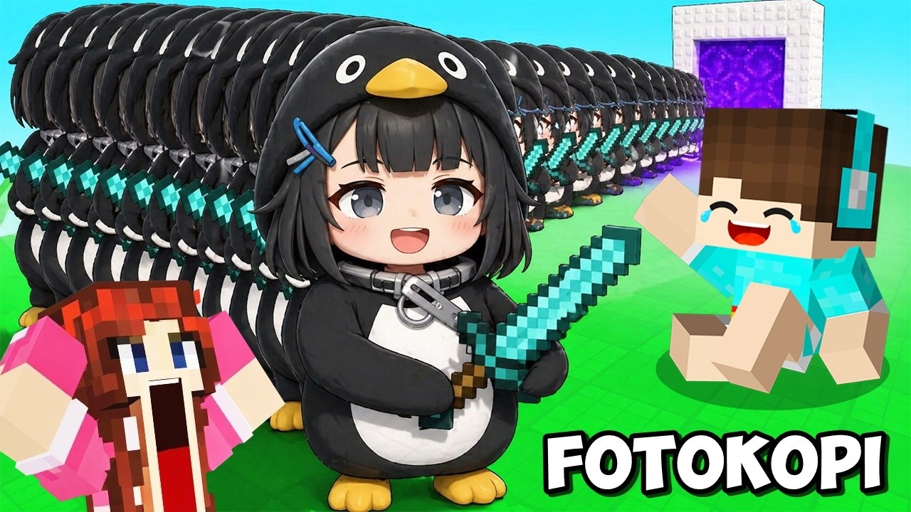 Bermodalkan IKAN SAPU SAPU , Bocil Berhasil Eksperimen Fotokopi GUGU GAGA PENGUIN