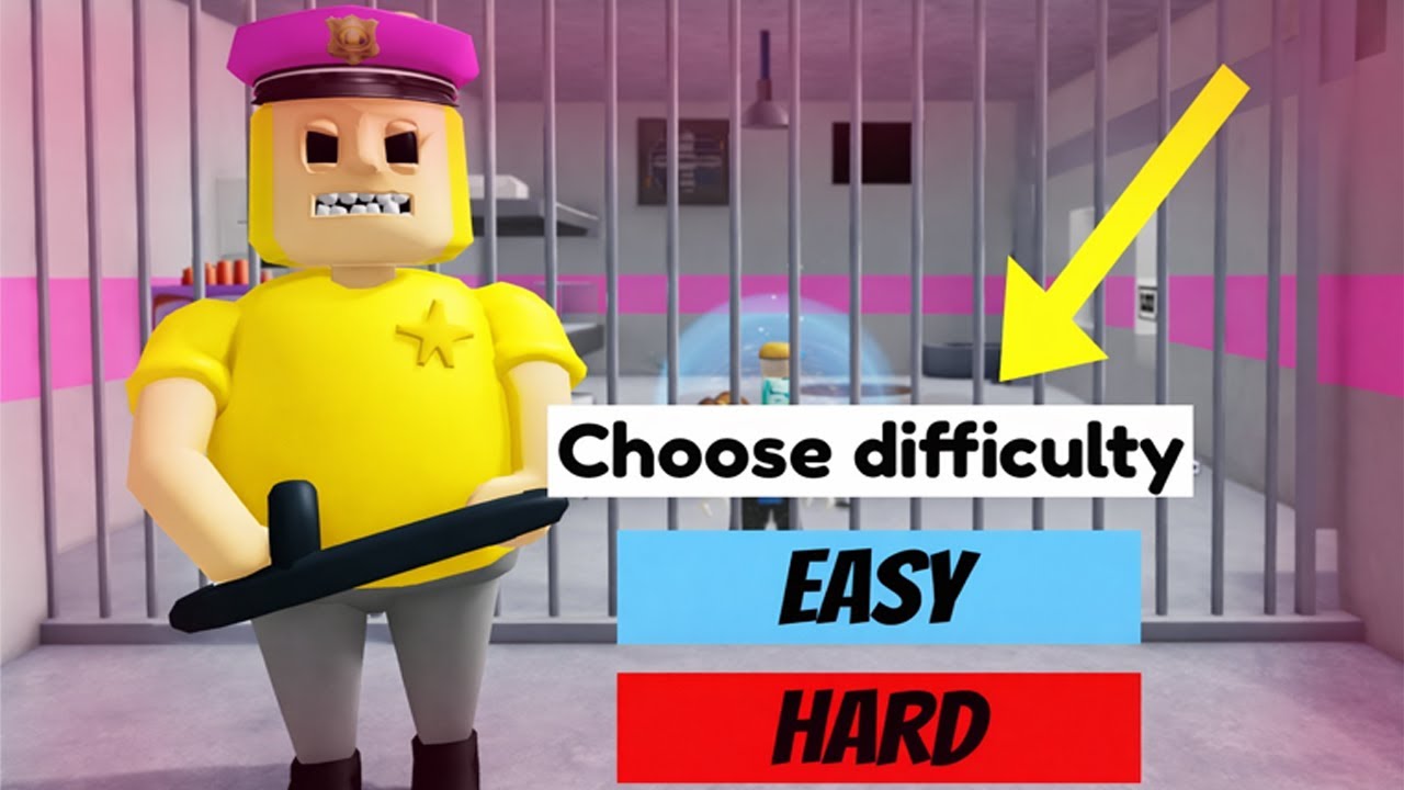 POLICE GIRL PRISON RUN! Obby roblox! Enjoyble GamPlay