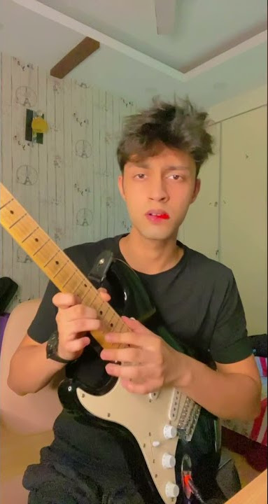 Nadaan parindey guitar solo cover! #shorts