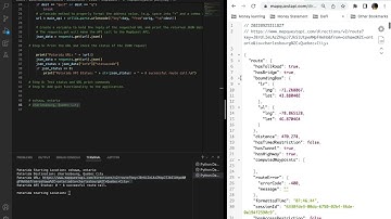 Patarida MapQuest API parse json