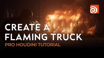 Create a Flaming Truck in Houdini | Pro Houdini Tutorial