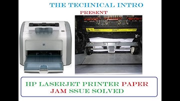 HP LASERJET  PRINTER PAPER JAM ISSUE SOLVED | HOW TO FIXED HP LASERJET 1020 PLUS PAPER JAM PROBLEM