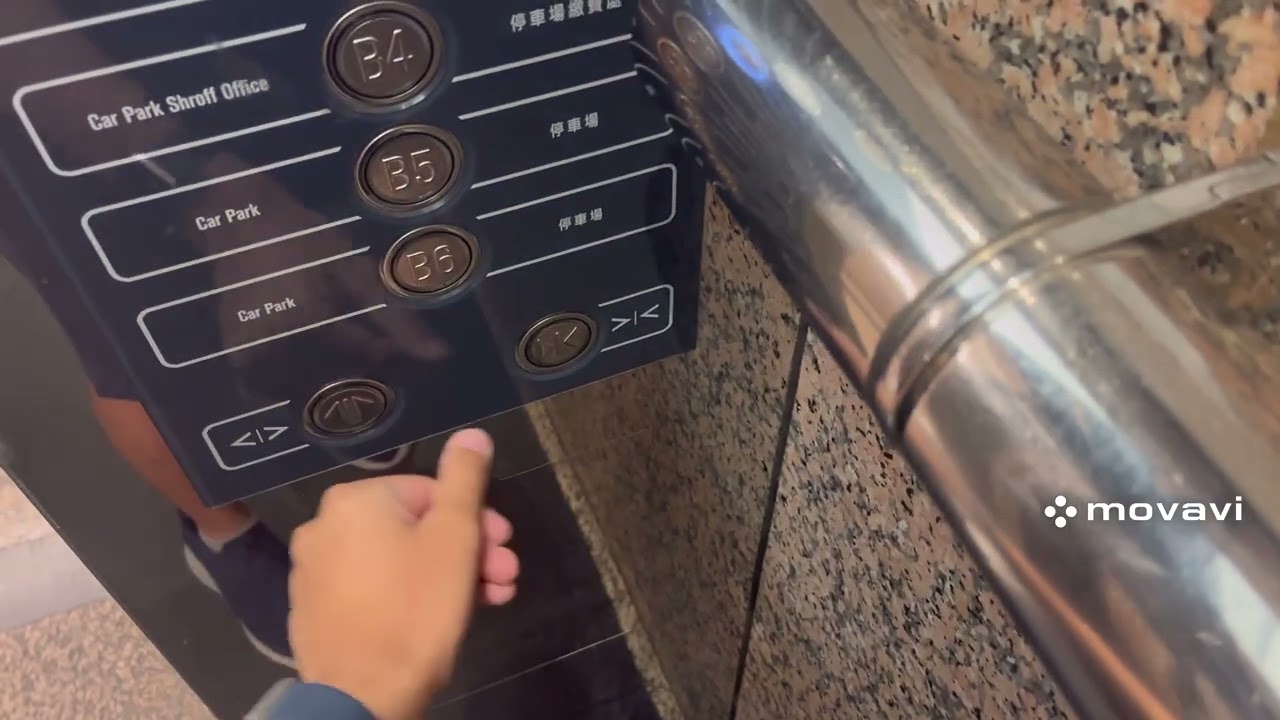 1994 Schindler Miconic V traction parking elevators @ Times Square in Causeway Bay, Hong Kong 