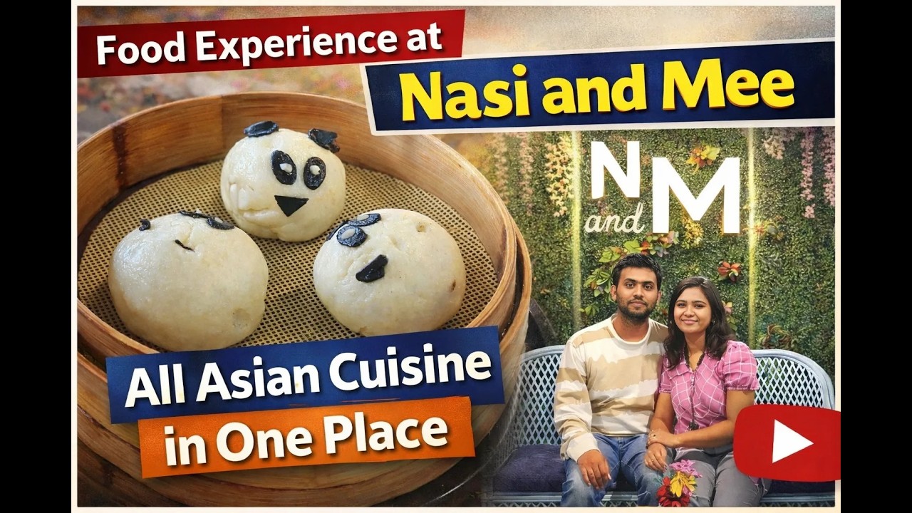 Funny Couple Review at Nasi and Mee | All Asian Food in One Place | Chennai Food Vlog #foodvlog
