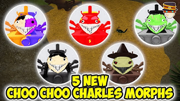 [UPDATE 32 ] 😢 How to get ALL 5 NEW CHOO CHOO CHARLES MORPHS | Roblox