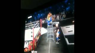 WWE'12 How To Get On The Table Glitch