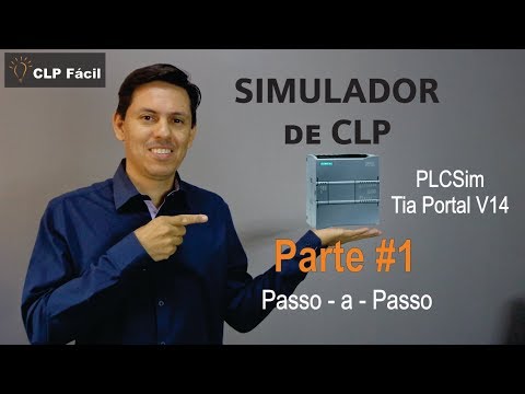 Simulador de CLP  - PLCSim Tia Portal Siemens - Parte #1