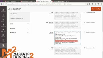 Magento 2 Tutorial: Add customer email or variables into Address Templates Admin part 2/3
