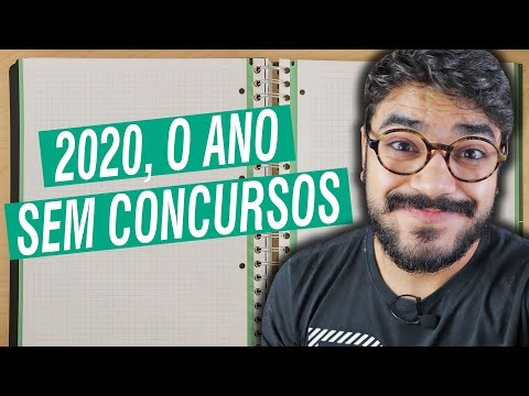 CONCURSOS EM 2020: