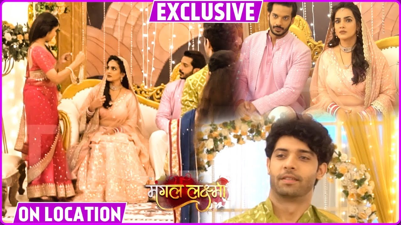 Съемки сериала «Мангал Лакшми»: хитрость Лакшми помогла Джие попасть в беду, Джия потерпела неудачу.