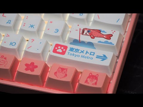 Дизайнерская Механическая Клавиатура Akko 3061S World Tour Tokyo