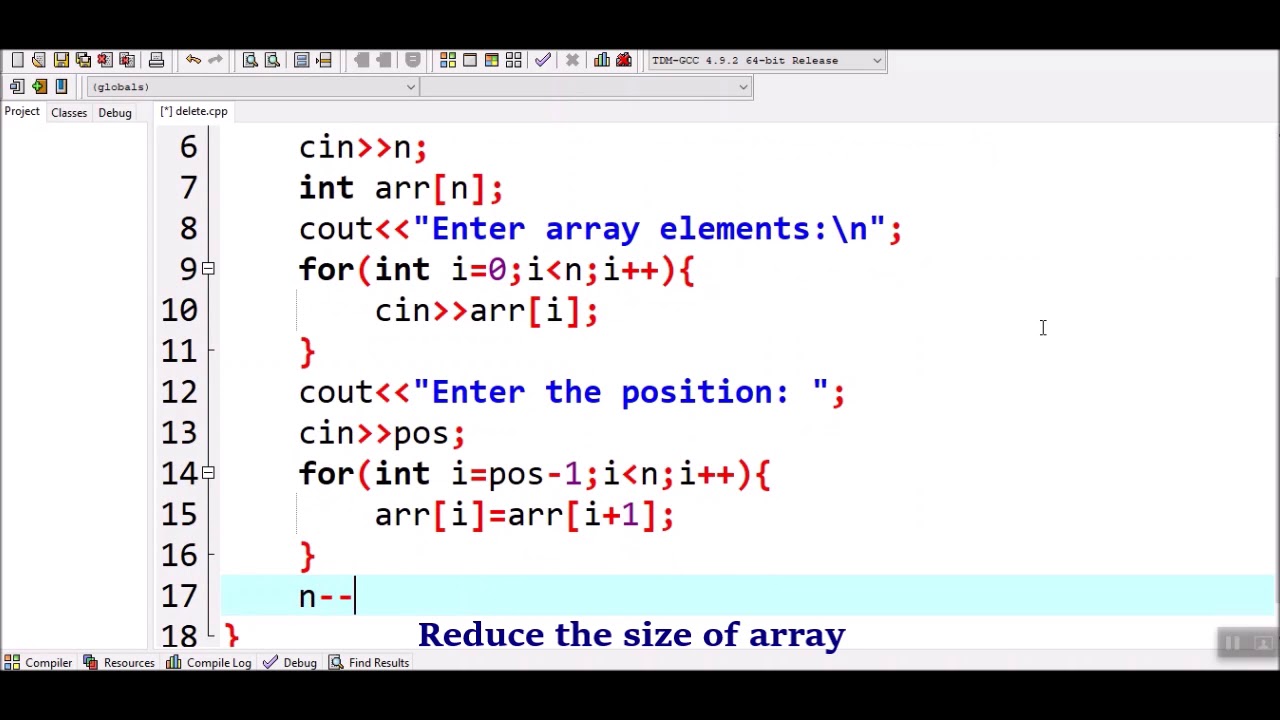 Array remove element. Функция delete c++. New delete c++ массив. Delete c++.