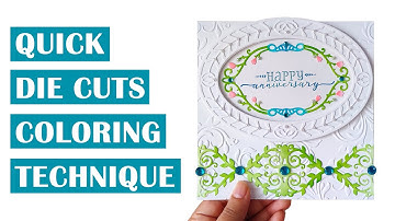 MULTI-COLORED DIE CUTS - FAST & EASY WAY | Heartfelt Creations Black Friday 2021