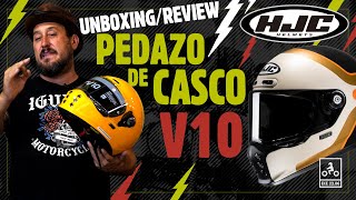 ¡ El CASCO NEO RETRO que estabas esperando ! El V10 de HJC Helmets con Certificación 22.06