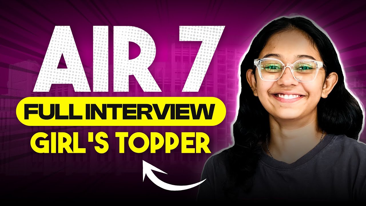 If you are a GIRL JEE aspirant you need to watch this!