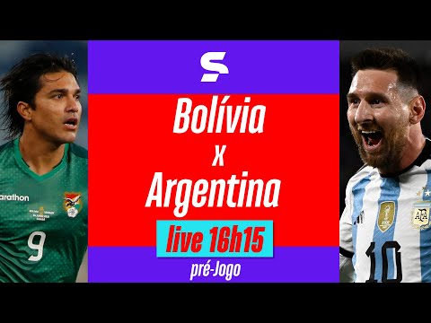 BOLÍVIA X ARGENTINA  | PRÉ-JOGO AO VIVO COM IMAGENS | ELIMINATÓRIAS DA COPA 2026  | sportv
