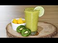 BATIDO DE PIÑA, KIWI Y MANZANA VERDE 🍍🥝🍏 PARA BAJAR DE PESO Y FORTALECER TU SISTEMA INMUNITARIO