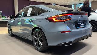 Honda Civic Facelift European Model 2026 Sport - Walkaround Price Grey Color