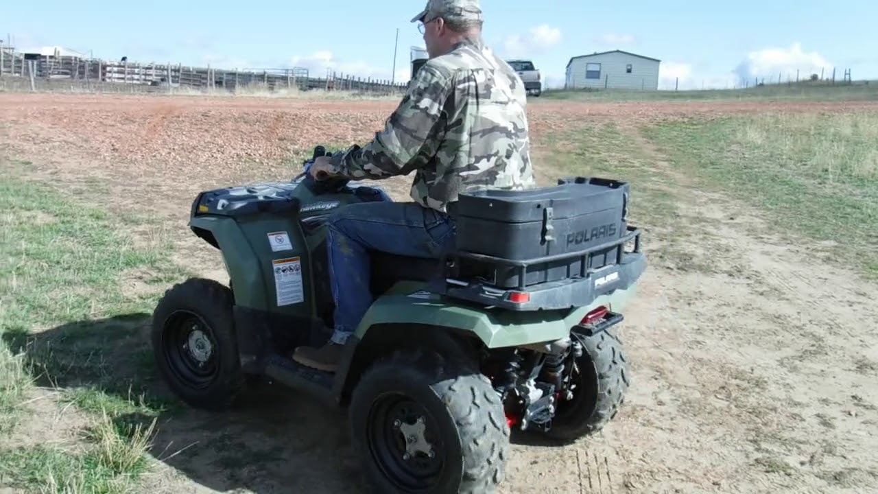 06 Polaris Hawkeye 300 Cc Atv Youtube