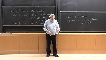 Shmuel Weinberger - Episodes from Quantitative Topology: 1. Variational problems, Morse and Turing