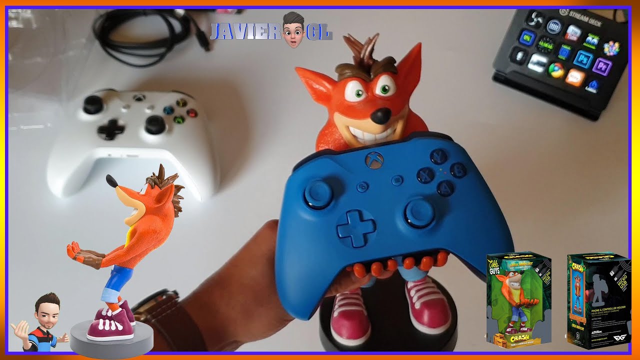 Cable Guys 🕹 Soporte Mando Gaming 🎮 Crash Bandicoot 