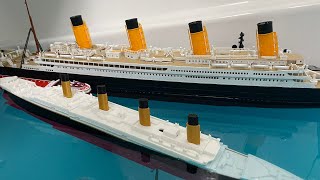 Titanic Model Sinking