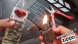 Mau Api Korek ZiPPO nya jadi POWER FULL || Pake iNi !!