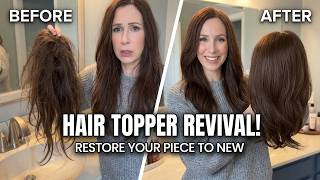 My Complete Hair Topper Wash & Restore Routine Make It Look New Again Uniwigs
