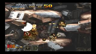 Metal Slug XX : Debug Mode - Mission 1 Level 2 Difficulty (Hard Mode)