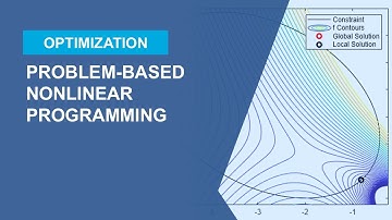 Problem-Based Nonlinear Programming | Mathematical Modeling with Optimization