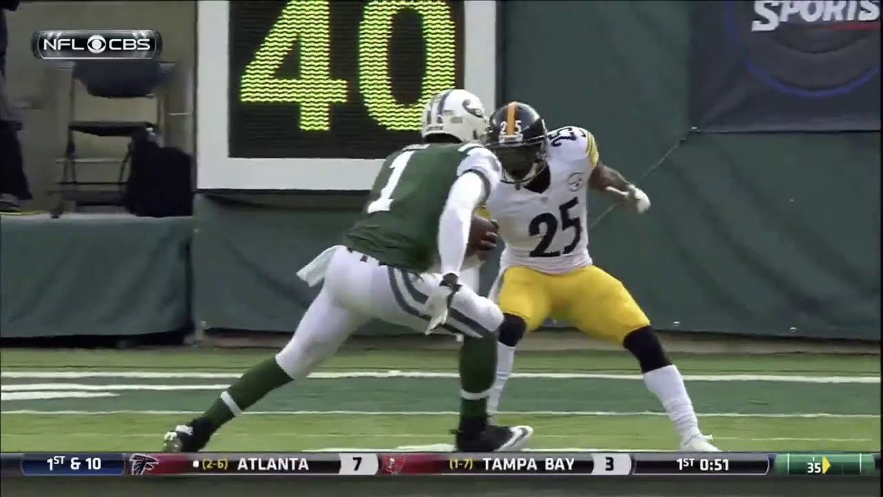 Mike Vick ANKLE BREAKING Juke vs Steelers (HD) 2014