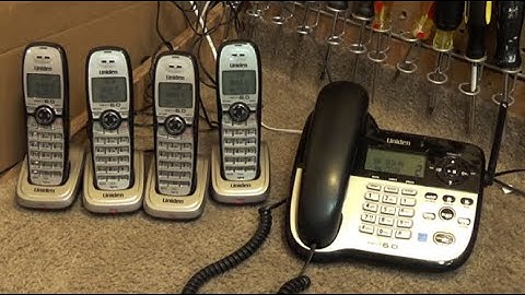 Uniden DECT2188-5 DECT 6 Cordless/Corded Phone with Digital Answering System | Initial Checkout