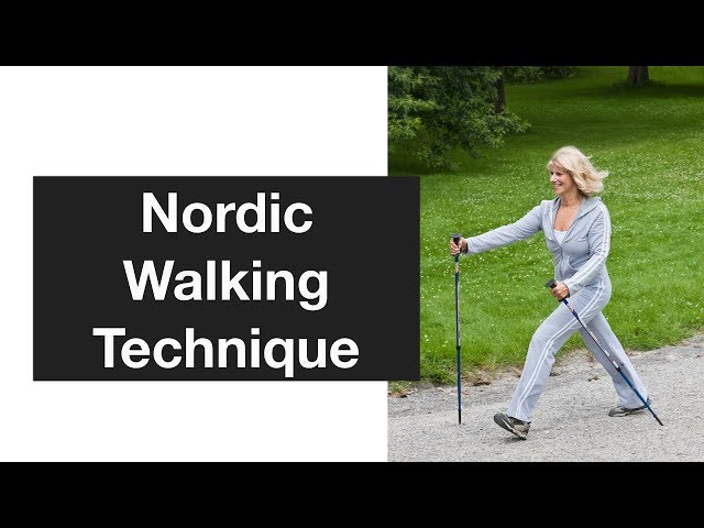 Peer slachtoffers privaat Nordic Walking Technique - YouTube