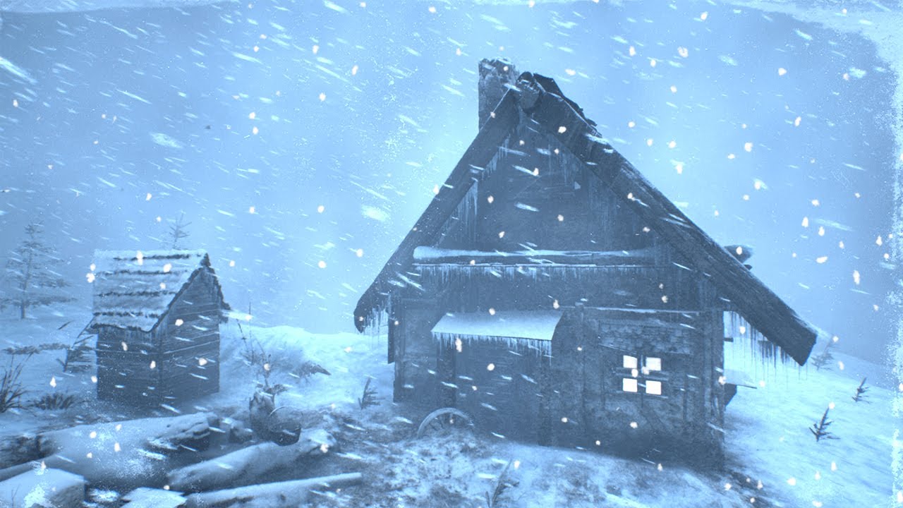 Surviving a Snowstorm in a Winter Forest: An Adventure - YouTube