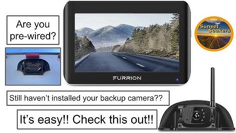Best RV Backup Camera! | How to install a Pre-wired Furrion Vision S Backup Camera