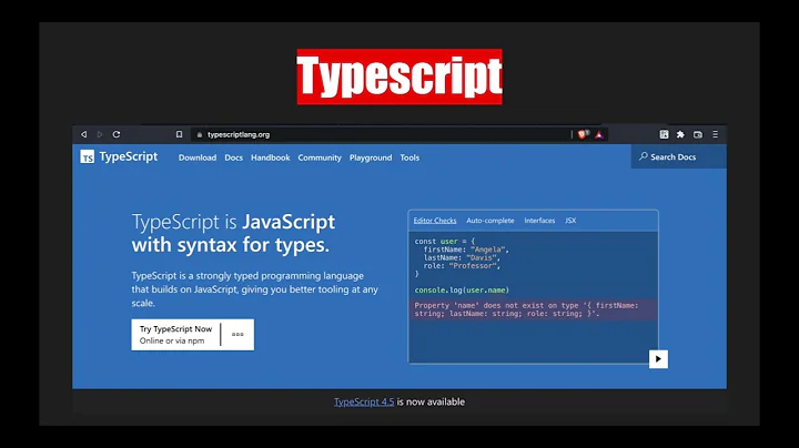 Learn to Code:Typescript   Introduction