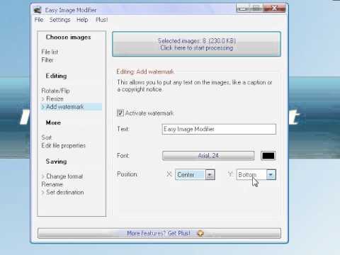 Easy Image Modifier 3.0 - Short demo