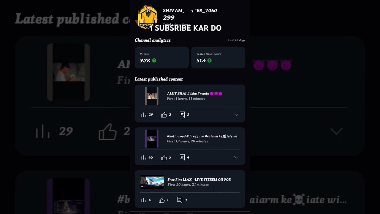 FREE FIRE titles like ‘how I achieved X in Y months’ or titles that cite percentages, 😍 
