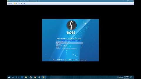 #16 Installation of BOSS- Indian Version