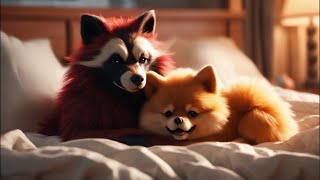 24/7 Live Stream of a Pomeranian Taking a Nap - Cute & Calm