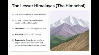3&amp;4 The Himalayan Ranges