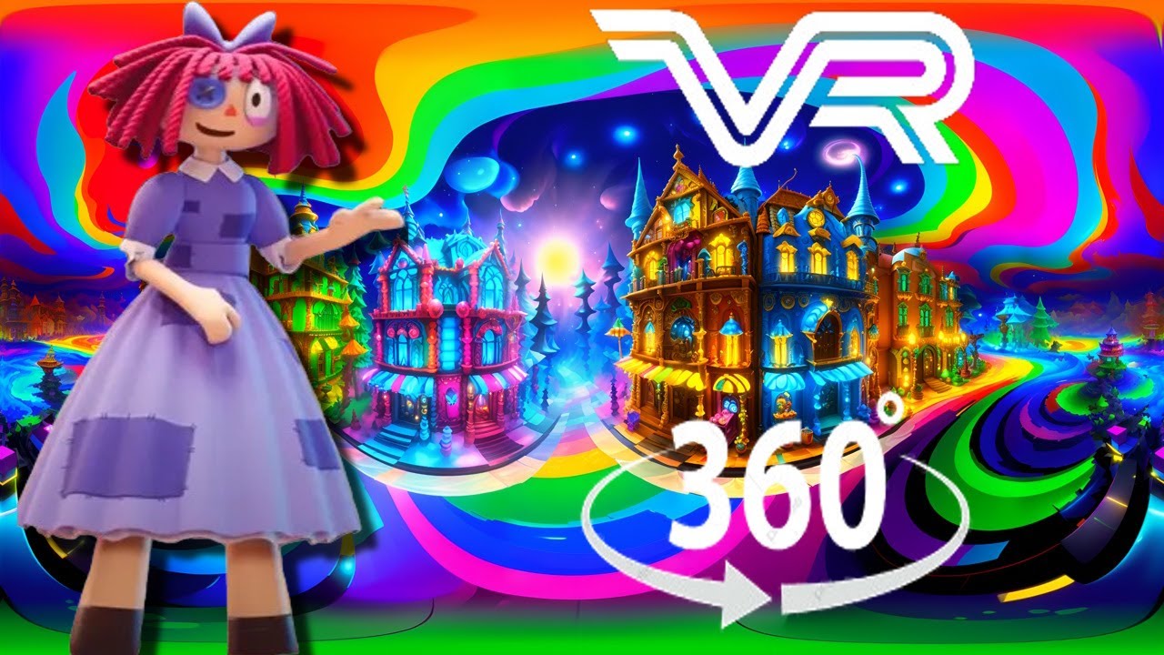 🎪🔍The Amazing Digital Circus Find Ragatha in 360° VR #18 - YouTube