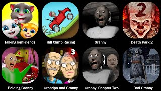 Balding Granny,My Talking Tom Friends,Hill Climb Racing,Granny vs Granny Chapter Two vs Granny 3 screenshot 4