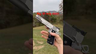 Shooting the Colt .45 Lone Slide in action! Watch the power and precision 🔥 #Colt45 #Shooting #edc