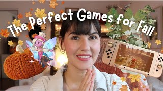 ☕The Perfect Cozy Games To Play this Fall