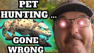 Rare Hunter Pet Find Gone Wrong  Wow Mop Classic